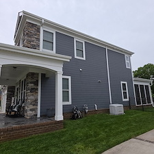 House-washing-on-a-beautiful-home-in-Chesapeake-Va 1