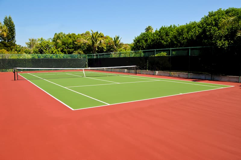Tennis & Basketball Court Cleaning