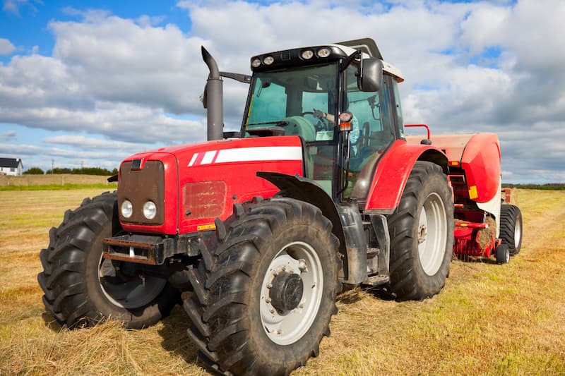 Tractor cleaning